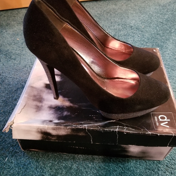 Dolce Vita DV Bessie Black Suede 8.5 - Picture 8 of 9